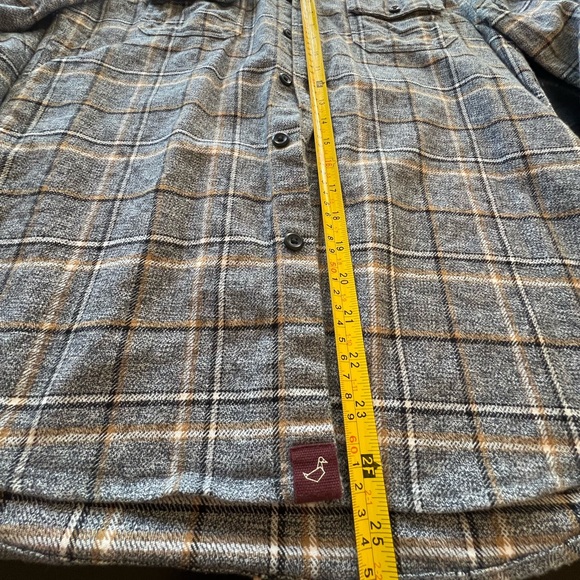 Men’s flannel shirt striped medium - Picture 2 of 5